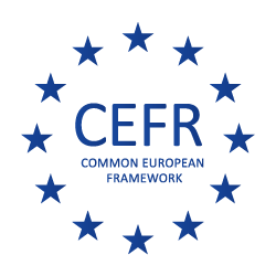 We follow the Common European Framework Reference (CEFR). 