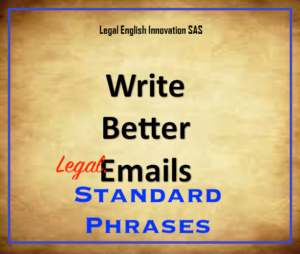 Write better emails standard phrases